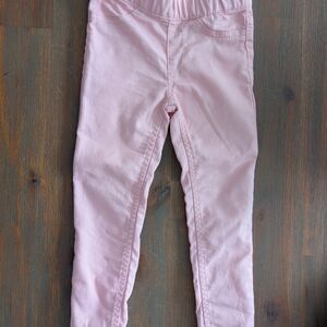 H&M Light Pink Girls Stretch Leggings
